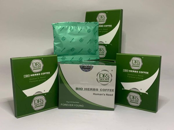 BUY 20 Packs + FREE SHIPPING of Drs Secret Bio Herbs Coffee Forever Young